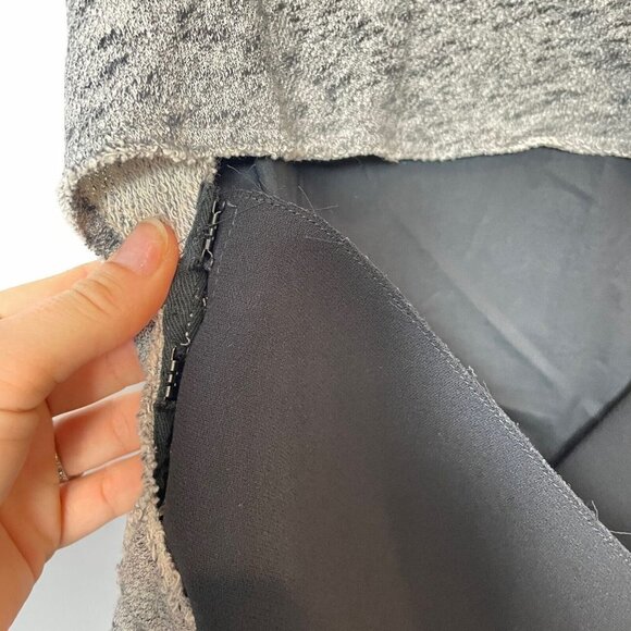 Derek Lam 10 Crosby Artsy Sleeveless Open Back Fit & Flare Dress Gray 4 Knit - Picture 6 of 15